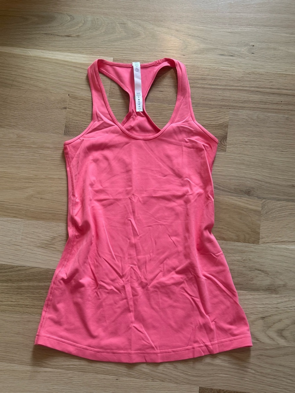 Lululemon Women's Coral Racerback Tank Top - size 8